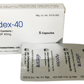 Apridex 40 mg Capsule-5 Pcs