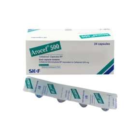 Arocef 500 mg Capsule-24's Pack