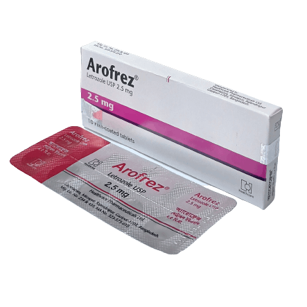 Arofrez 2.5 mg Tablet-10 Pcs
