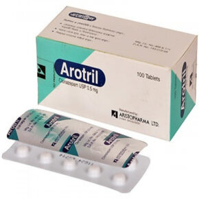 Arotril 0.5 mg Tablet-10's Strip
