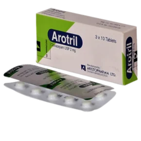 Arotril 2 mg Tablet-10's Strip