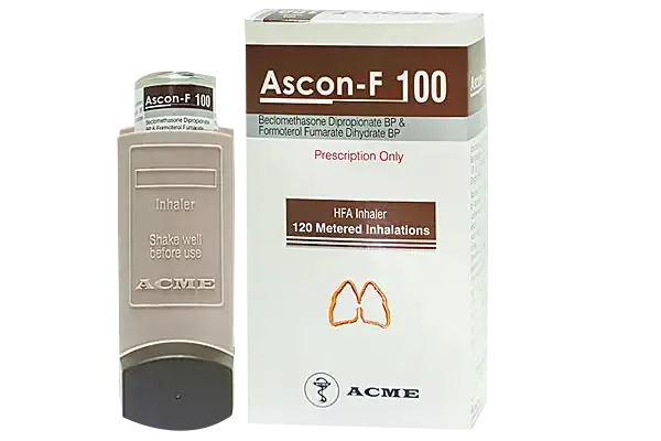 Ascon-F 100 Inhaler