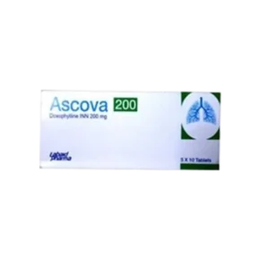 Ascova 200 mg Tablet-10's Strip