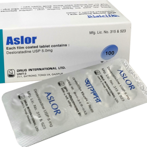 Aslor 5 mg Tablet-10's Strip