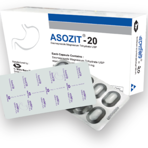 Asozit 20 mg Capsule-10's Strip