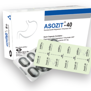 Asozit 40 mg Capsule-10's Strip