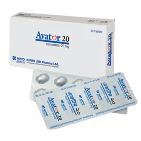 Avator 20 mg Tablet-10's Strip