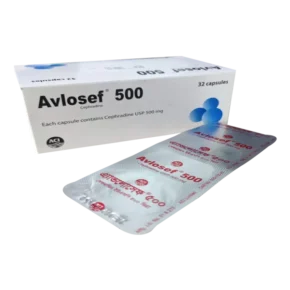 Avlosef 500 mg Capsule-32's Pack