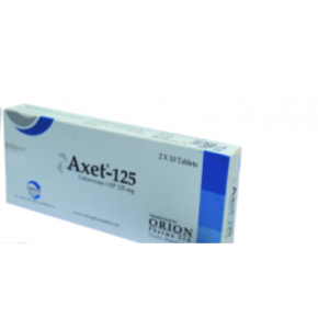 Axet 125 mg Tablet-20's Pack