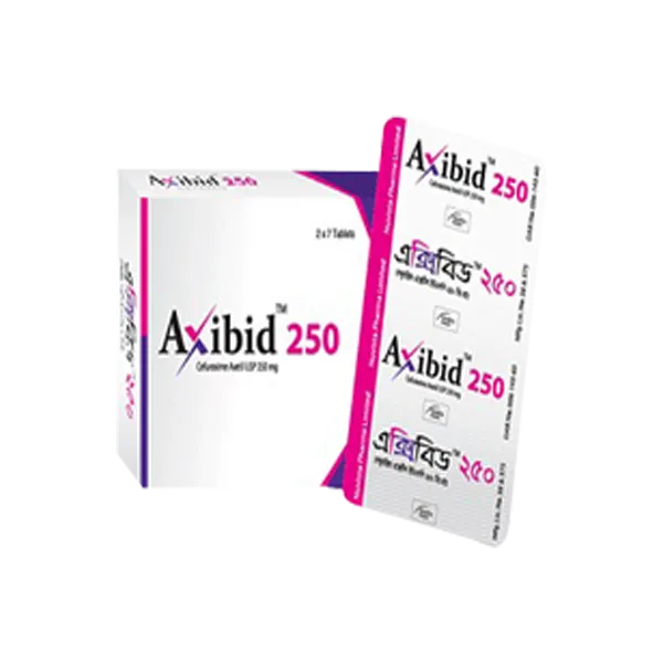Axibid 250 mg Tablet-14's Pack
