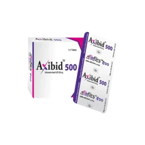 Axibid 500 mg Tablet-7's Pack