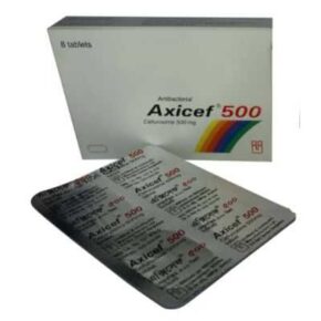 Axicef 500 mg Tablet-8's Pack