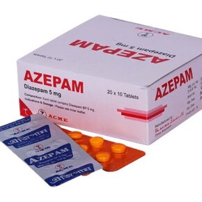 Azepam 5 mg Tablet-200's Pack