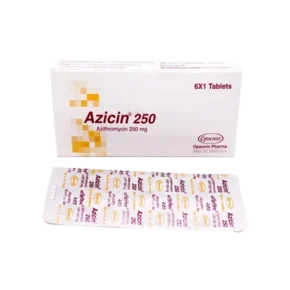 Azicin 250 mg Tablet-7's Pack