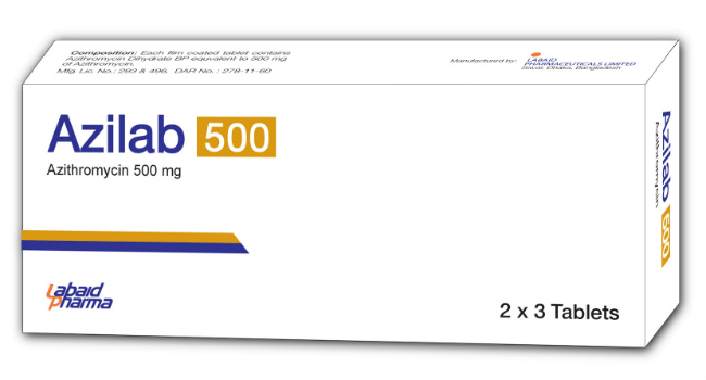 Azilab 500 mg Tablet