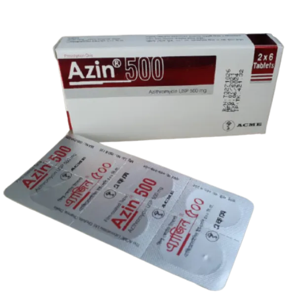 Azin 500 mg Tablet