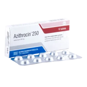 Azithrocin 250 mg Tablet-10's Pack