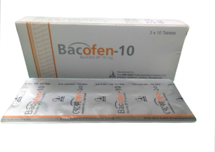 Bacofen 10 mg Tablet-10's Strip
