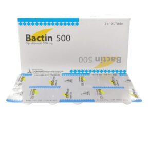 Bactin 500 mg Tablet-10's Strip