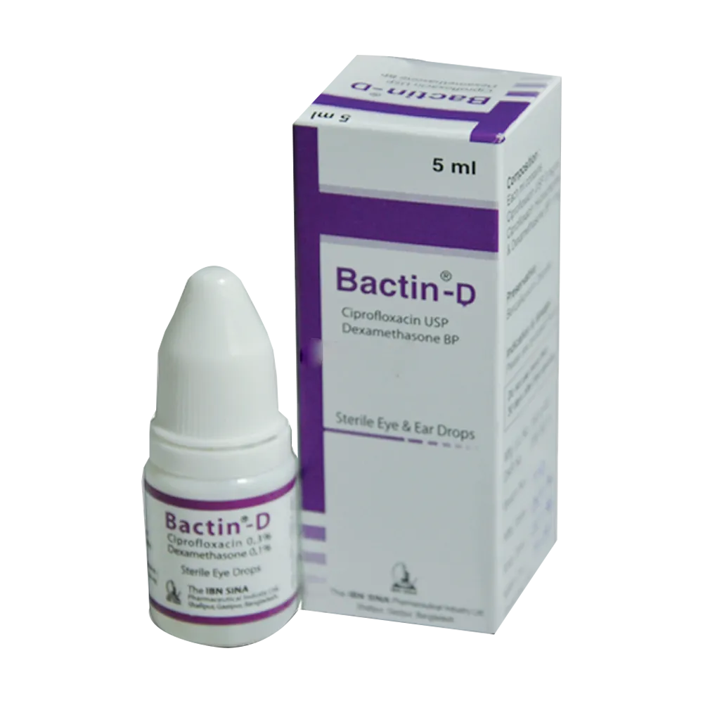 Bactin-D Eye Drops 5 ml