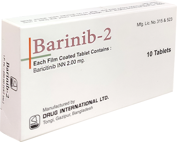 Barinib 2 mg Tablet-10's Pack
