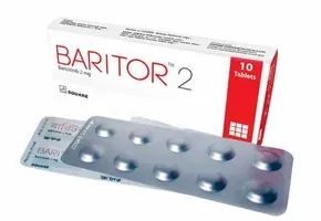 Baritor 2 mg Tablet-10's Strip