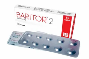 Baritor 2 mg Tablet-10's Strip