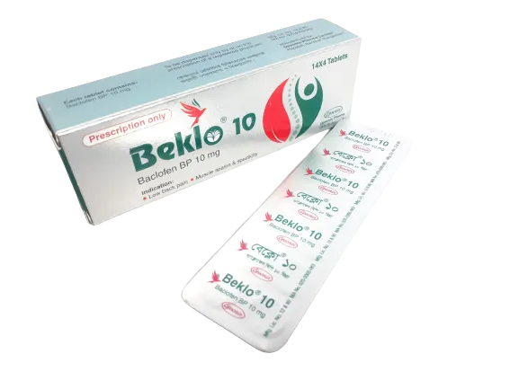Beklo 10 mg Tablet-14's Strip