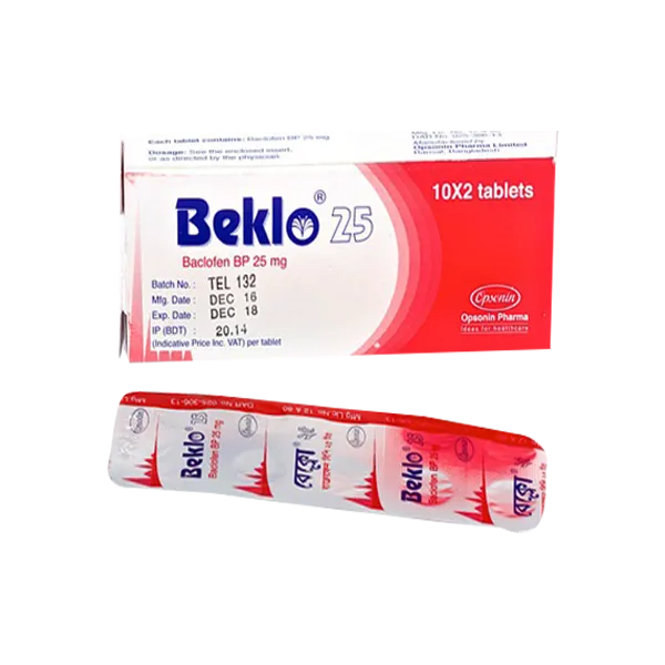 Beklo 25 mg Tablet-28's Pack