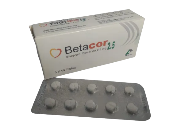 Betacor 2.5 mg Tablet-10's Strip