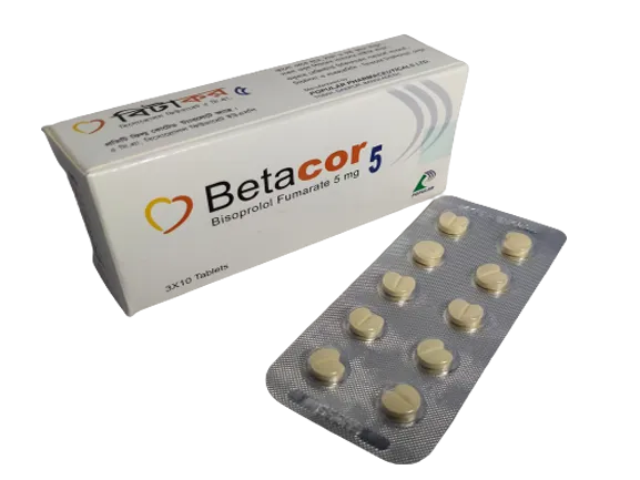 Betacor 5 mg Tablet-10's Strip