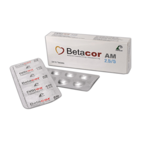 Betacor M 2.5/5 mg Tablet-10's Strip