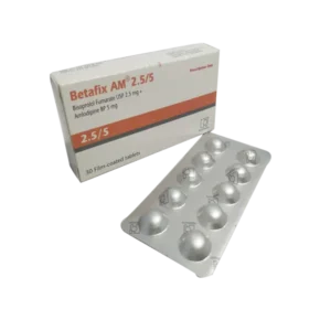 Betafix AM 2.5/5 mg Tablet-10's Strip