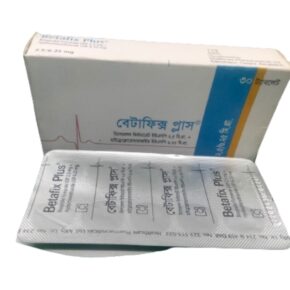 Betafix Plus 2.5/6.25 mg Tablet-10's Strip