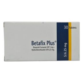 Betafix Plus 5/6.25 mg Tablet-10's Strip