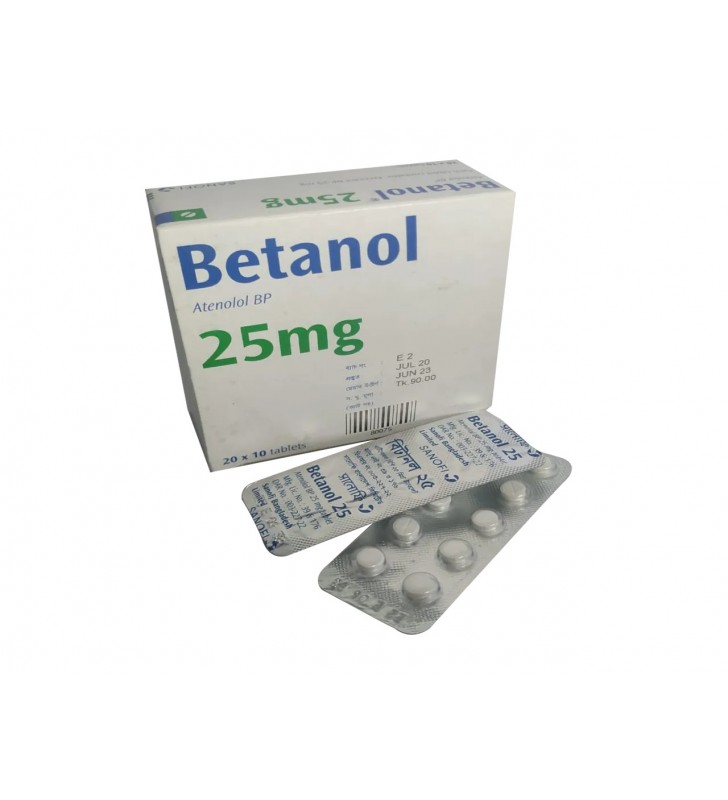 Betanol 25 mg Tablet-10 Pcs