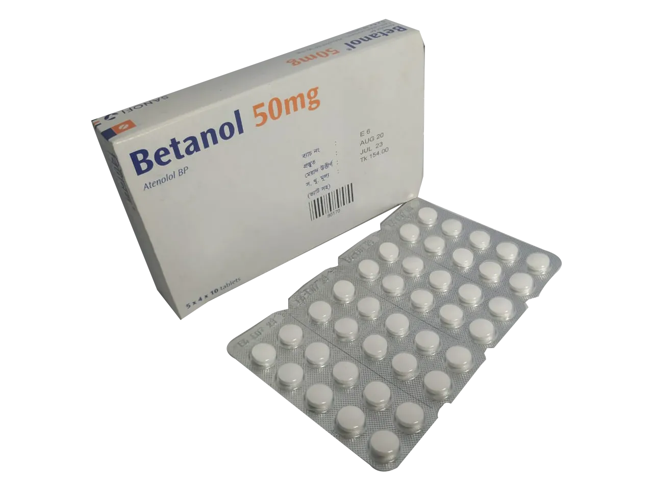 Betanol 50 mg Tablet-10 Pcs