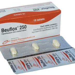Beuflox 250 mg Tablet-18's Pack