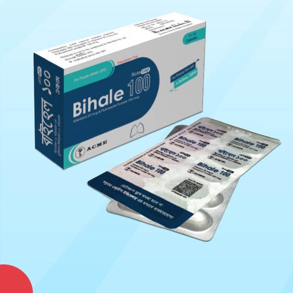 Bihale 100 mcg Rotacap Capsule - 30 Pcs