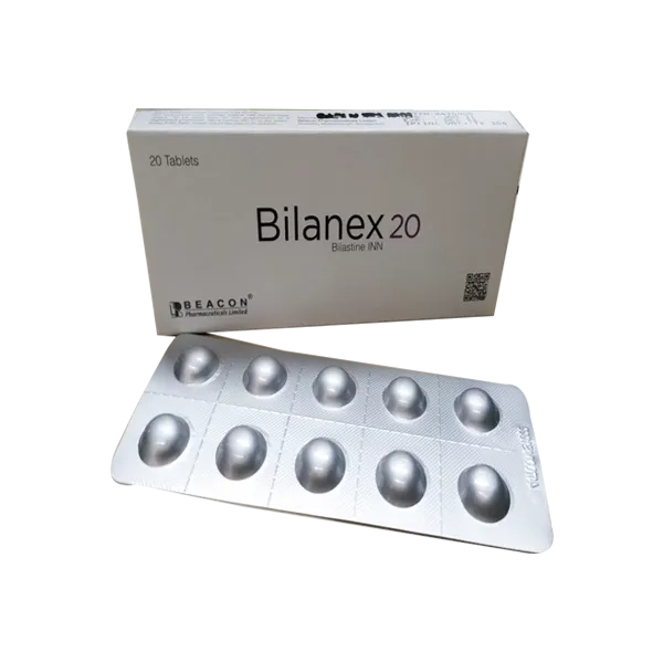 Bilanex 20 mg Tablet-10's Strip