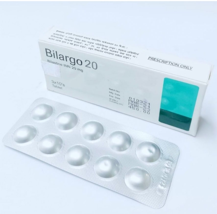 Bilargo 20 mg Tablet-10's Strip