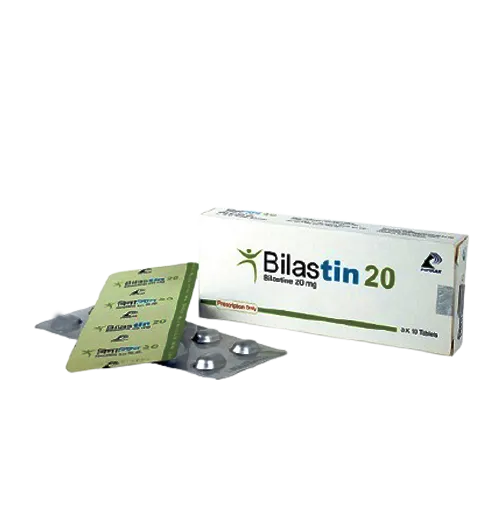 Bilastin 20 mg Tablet-10's Strip