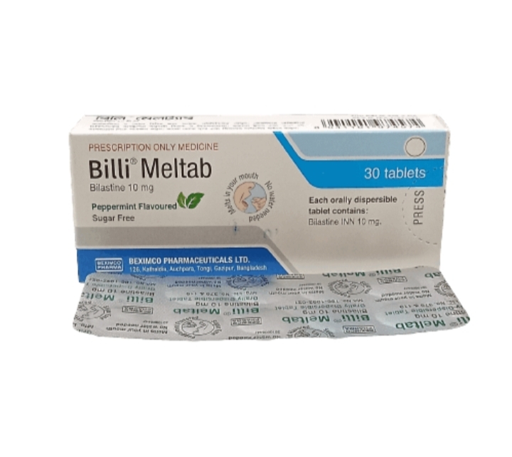 Billi Meltab 10 mg Tablet-30's Pack