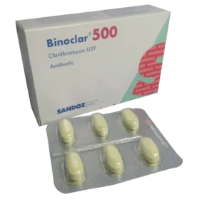 Binoclar 500 mg Tablet-7's Strip