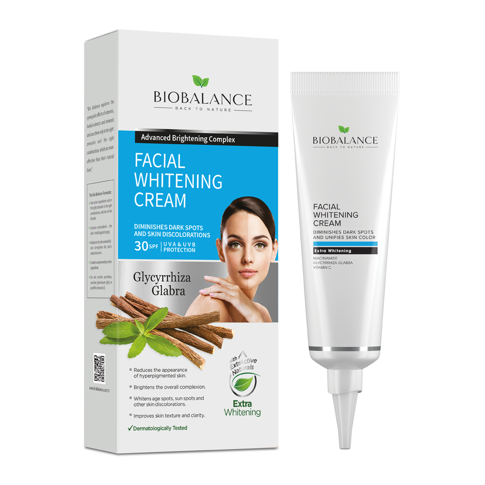 Bio Balance Facial Whitening Cream SPF 30-55 ml