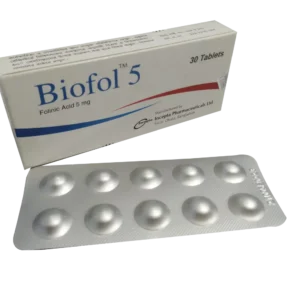 Biofol 5 mg Tablet-10's Strip