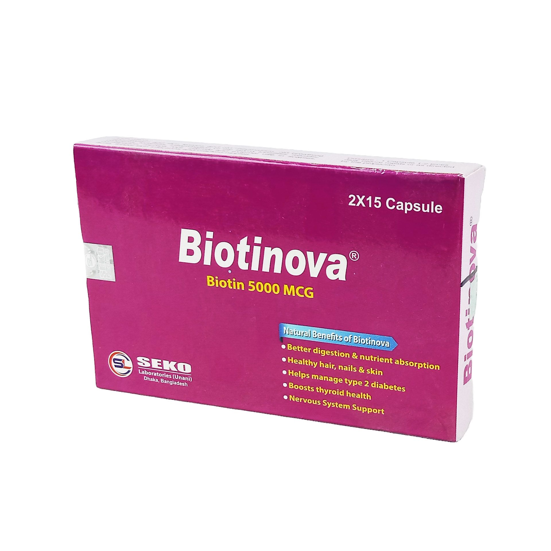 Biotinova Capsule-30's Pack