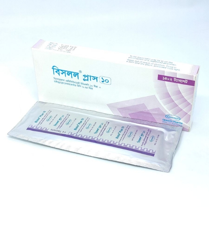 Bislol Plus 10 Tablet-14's Strip