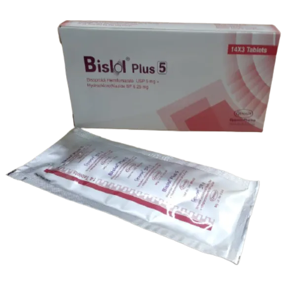 Bislol Plus 5 Tablet-14's Strip