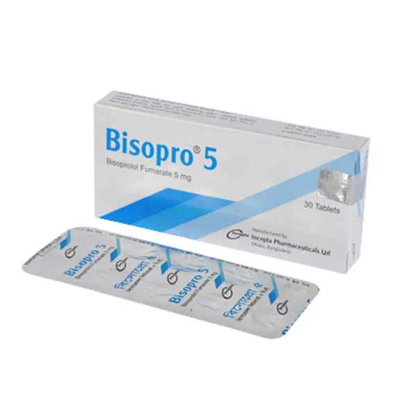 Bisopro 5 mg Tablet-10's Strip